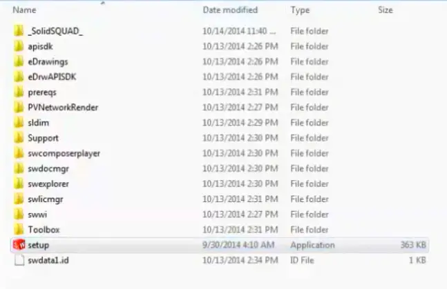 Solidworks installation
