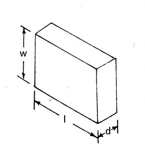 Slip Gauges or Gauge Blocks