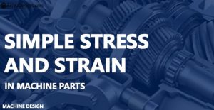 What is Simple Stress and Strain definitions?