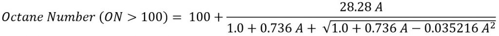 Rating of Fuels
