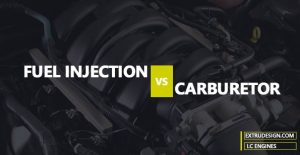 What is the functional difference between Fuel Injection and Carburetor?
