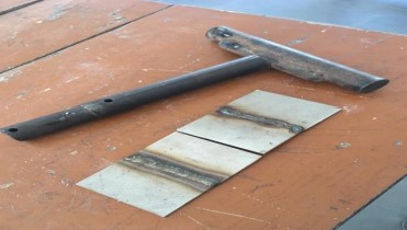 Fig 4.7 hammer Peening