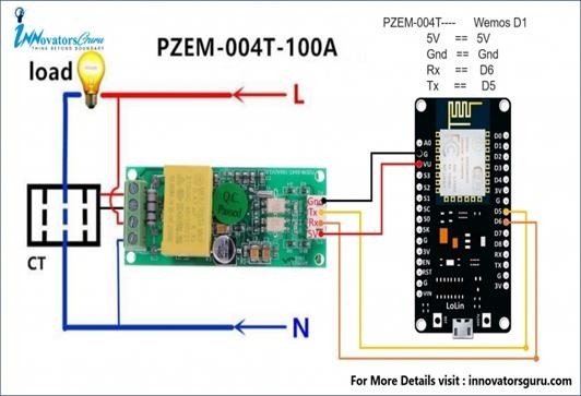 Figure: Smart Meter Circuit Diagram