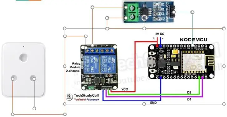 Figure: Smart Plug Circuit Diagram