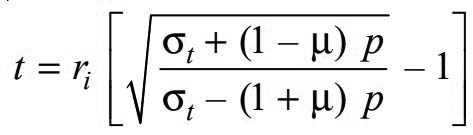 Birnie’s equation