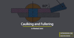 What is Caulking and Fullering in Riveted Joint?