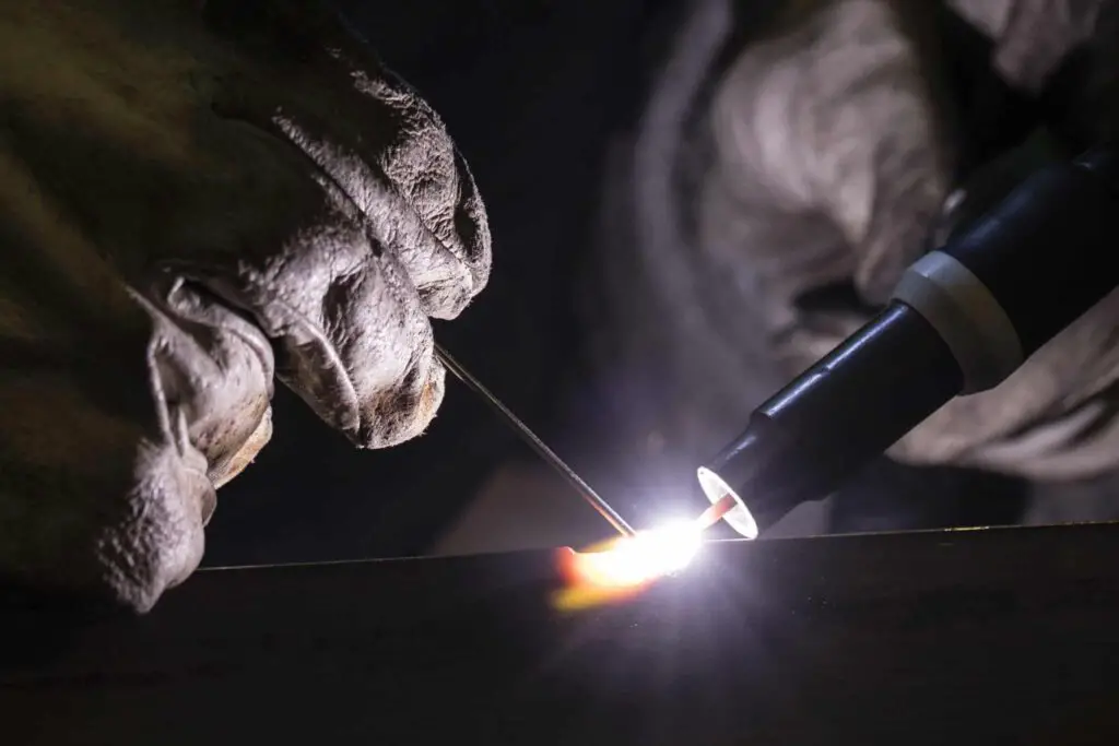 TIG welding process