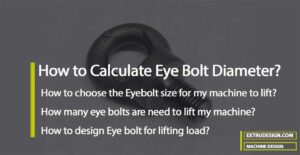 How to Calculate Eye Bolt Diameter to Lift Load?