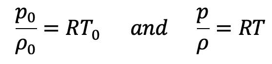 Gas constant relation