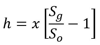 Flow Velocity Equation for Pitot Tube