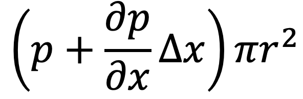 Shear stress distribution of Viscous Fluid in pipe