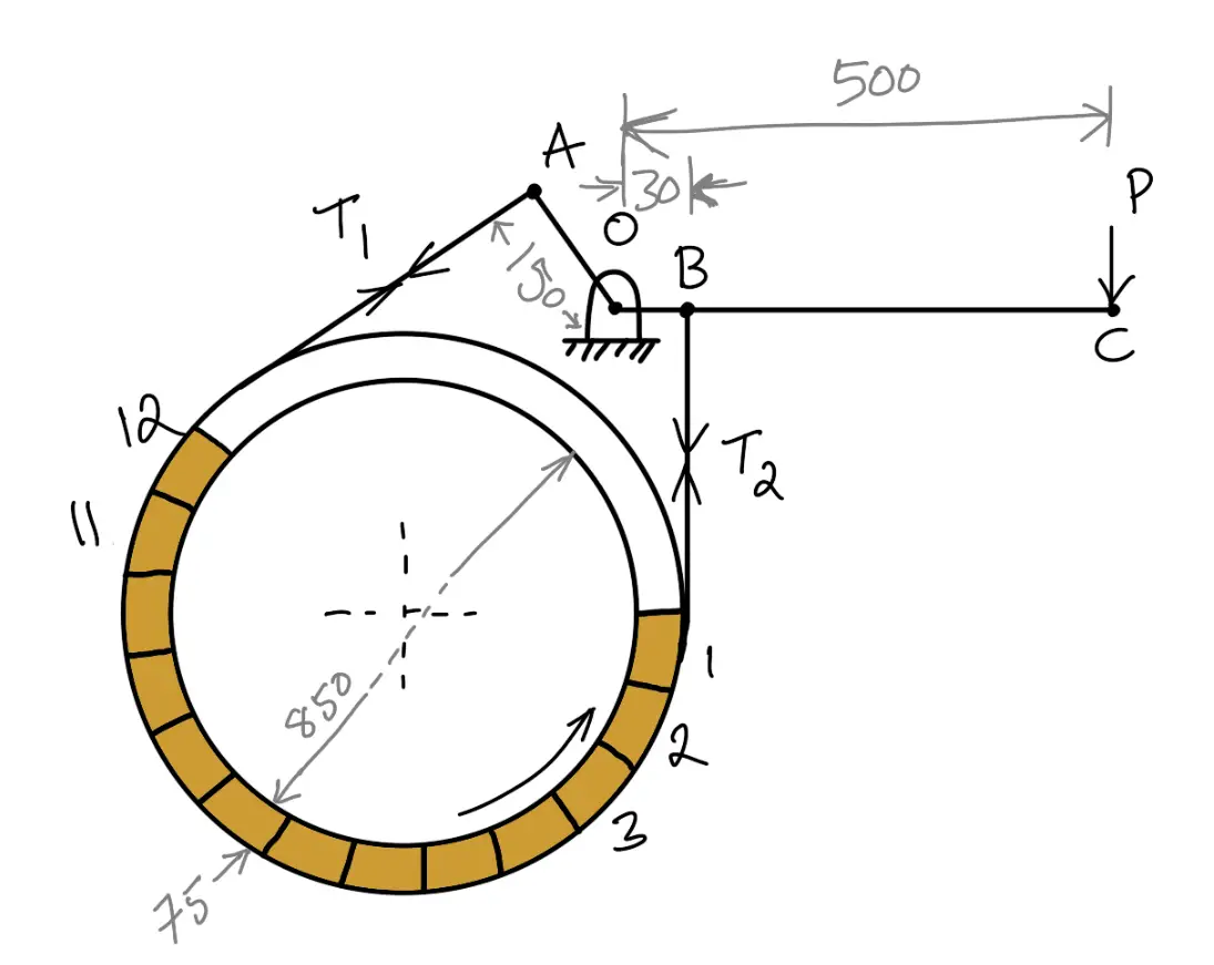 Band and block brake